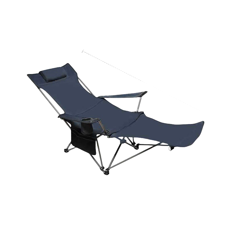 Portable Adjustable Reclining Outdoor Chair with Footrest, Foldable & Lightweight