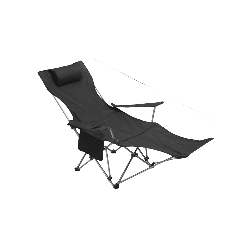 Portable Adjustable Reclining Outdoor Chair with Footrest, Foldable & Lightweight