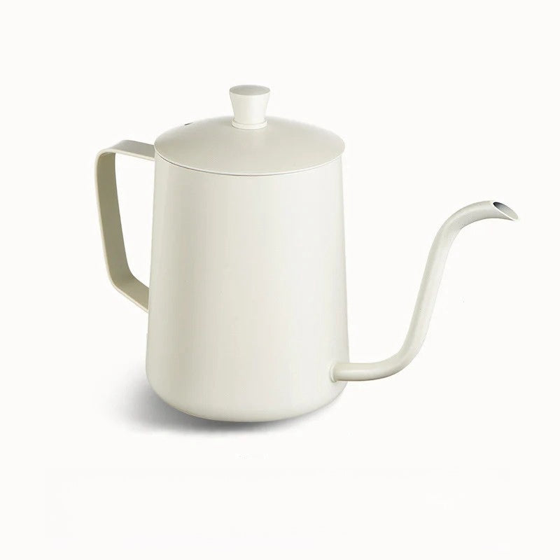 Stainless Steel Gooseneck Coffee Kettle - 12oz, Precise Pour, Portable for Camping & Home Use