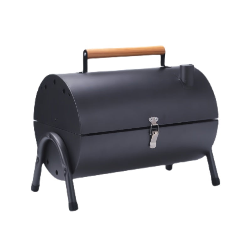 Portable Charcoal Grill - Double-Sided, Compact & Lightweight for Outdoor & Home Use