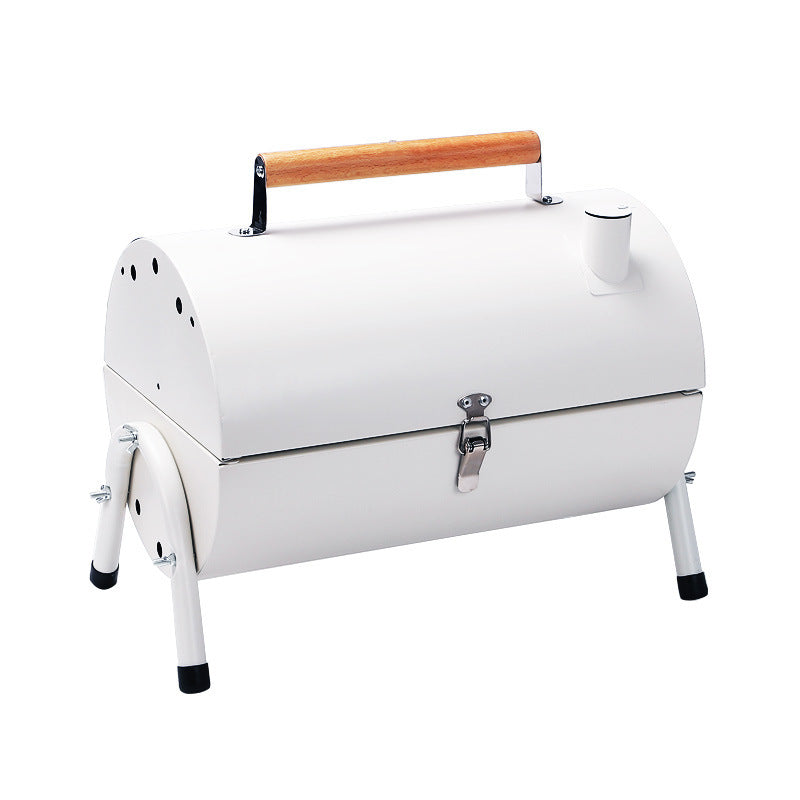 Portable Charcoal Grill - Double-Sided, Compact & Lightweight for Outdoor & Home Use