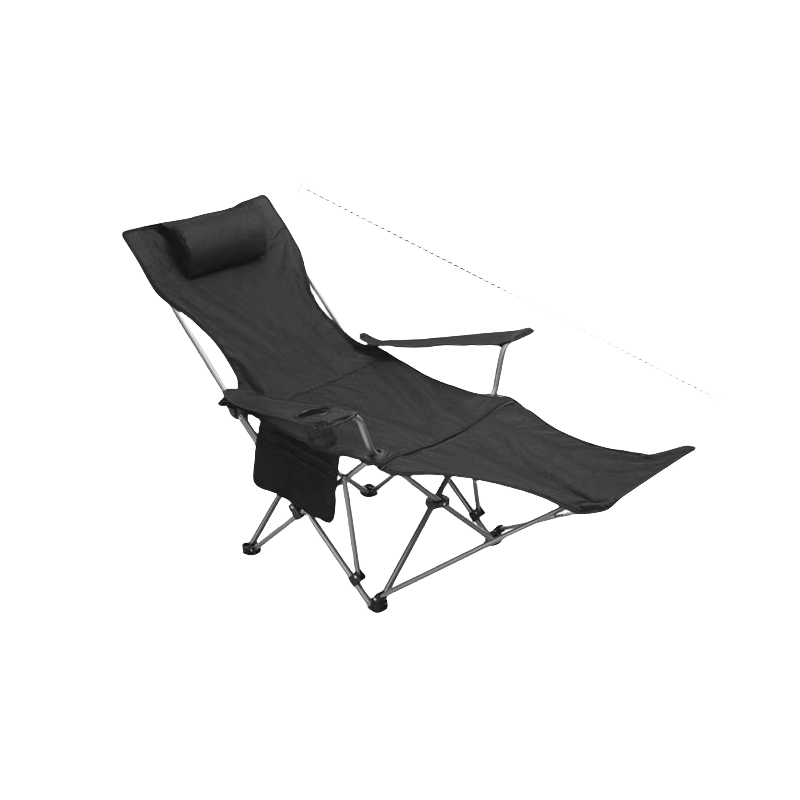 Portable Adjustable Reclining Outdoor Chair with Footrest, Foldable & Lightweight