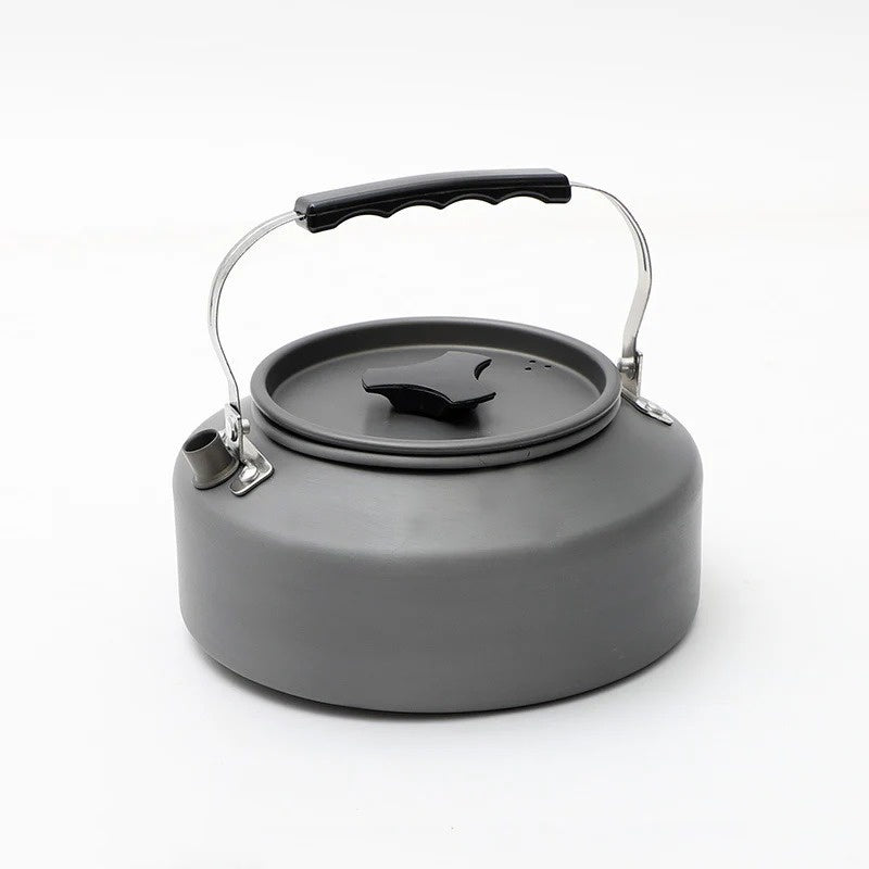 Outdoor Camping Kettle – Lightweight Aluminum Water Boiler with Multiple Sizes